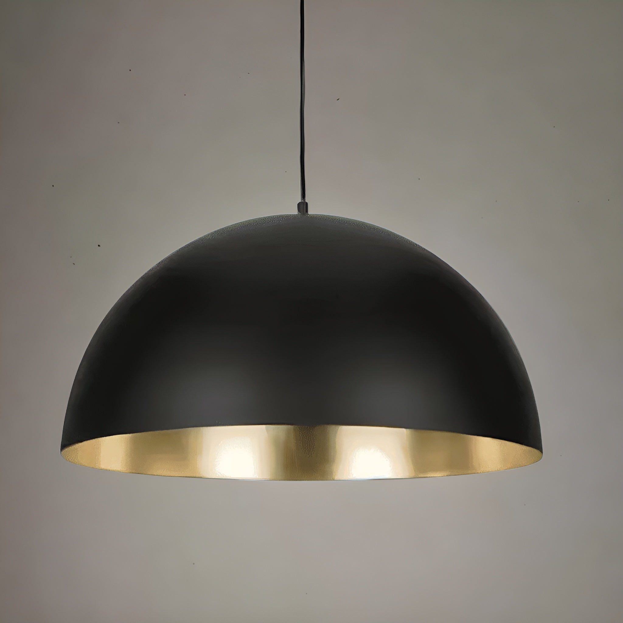 Black Brushed Pendant Light, Kitchen Island Light, Modern Hanging Lamp.
