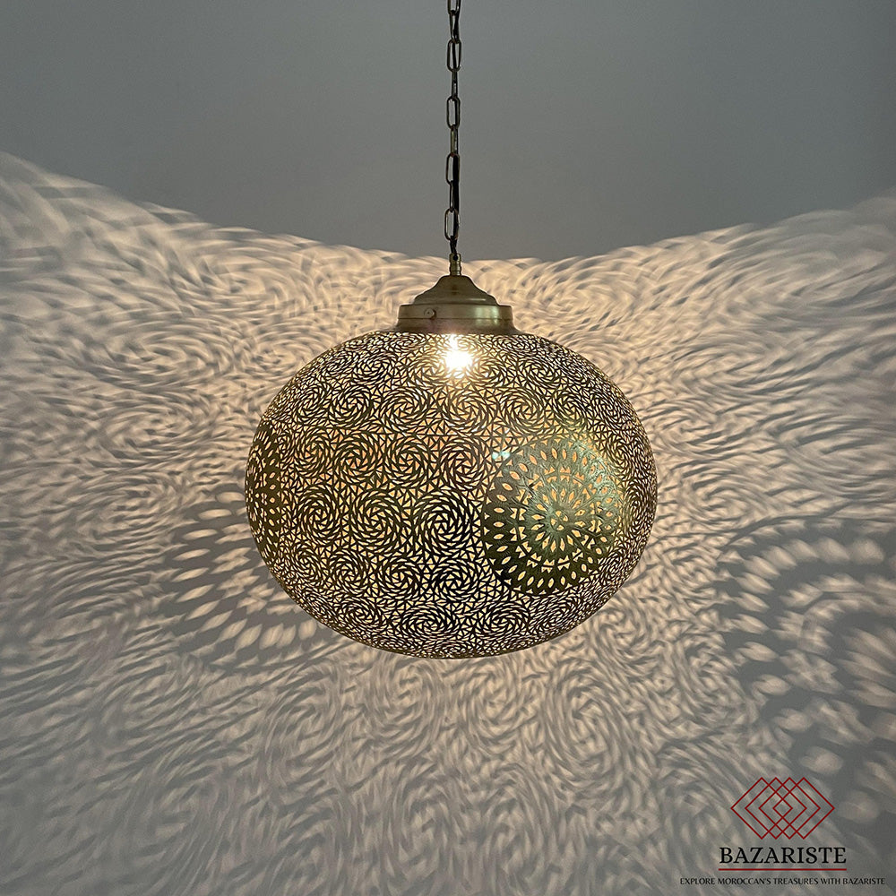 Moroccan Round Pendant Lamp,