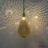 Moroccan Brass Pendant Light, Hanging Light Fixture, Moroccan Lamp.