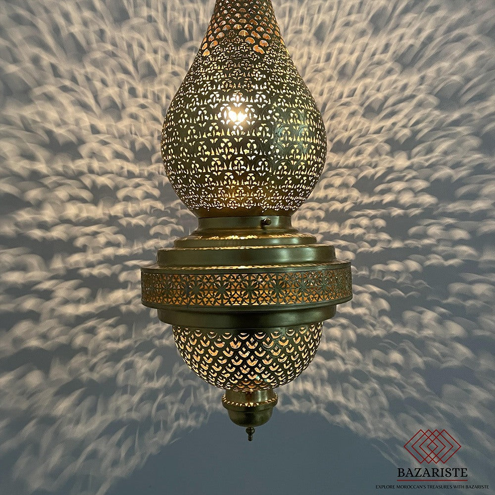 Moroccan Pendant Light, Suspended Ceiling Light, Hanging Light Fixture.